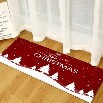 2022 Jaunā Gada 25 stila Paklāju Priecīgus Ziemassvētkus Ieejas Doormat Anti-Slip Virtuve, Pirts Grīdas Paklājs Iekštelpu Ziemassvētki Apdare paklājos