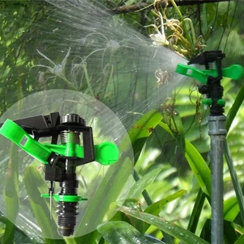 360 Grādu Rotējošs Uzgalis Regulējams Dārza Laistīšanas Augu Laistīšanas Dripper Sprinkleru Dārza