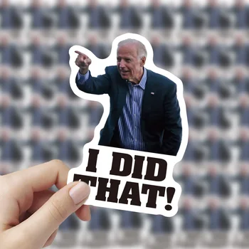 50gab Joe Biden Smieklīgi Uzlīmes - es Darīju to, Ka Auto Uzlīme Decal Ūdensizturīgs Joe Biden Uzlīmes DIY Atstarojošās Uzlīmes Plakāts