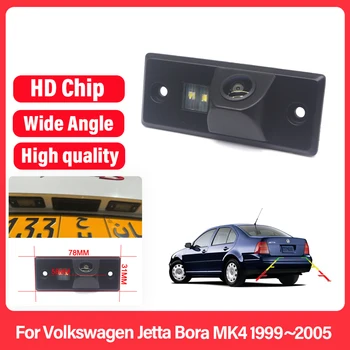 CCD HD Platleņķa Atpakaļskata Kamera Volkswagen VW Jetta Bora MK4 1999 2000 2001 2002 2003 2004 2005 Auto Reverse Monitors