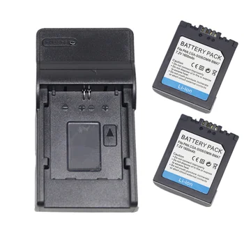 CGA-S006 Kameru Baterijas vai USB Lādētājs Panasonic DMW-BMA7 Lumix DMC-FZ18 FZ28 FZ30 FZ35 FZ38 FZ50 FZ7 FZ8
