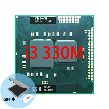 Intel Core i3-330M i3 330M SLBMD SLBVT 2.1 GHz Dual-Core Quad-Diegi CPU Procesors 3M 35W Ligzda G1 / rPGA988A