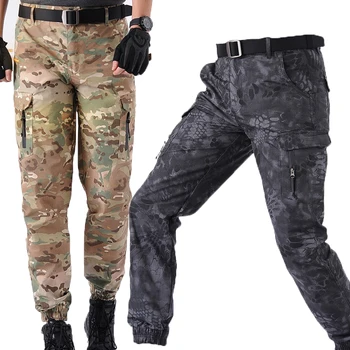 Ir 2021. Taktiskās Jogger Bikses Vīriešu streetwear ASV Armijas Militārās Maskēšanās Kravas Bikses Darba Bikses Pilsētas Gadījuma Bikses Bezmaksas piegāde