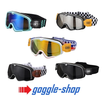 Jauns-100 Retro Motokrosa Brilles Motociklu Aizsargbrilles Vairāk Nekā 100 Izvēles, Sarkanā, Melnā, Rozā. Googles Negros Lēcas Dažādas Brilles Saraksts