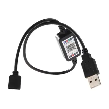 LED Strip Gaismas Gaismas RGB Mini DC 5-24V Phone Bluetooth saderīgu USB Kabeli Kontrolieris LED Strip Gaismas
