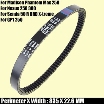 Piedziņas siksna, Lai Gilera Nexus 250 300 Malaguti Madison 3 Phantom Max 250 Derbi Senda 50 GP1 250