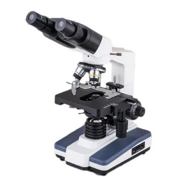 Siedentopf Binokļu Salikto Mikroskopu, 40X-2500X Palielinājumu, Brightfield,, LED Apgaismojums, apgaismes ierīcei jāietver abes Kondensatoru, divslāņu