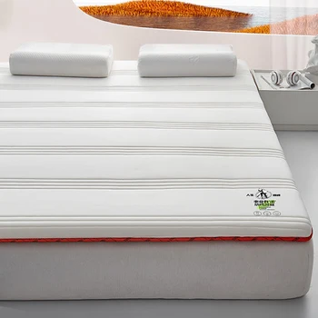 Sojas lateksa gulta mat mīkstu spilvenu sadzīves tatami matrača, sabiezinātas grūti gultas matrača guļamtelpu vienā noma telpu īpaša