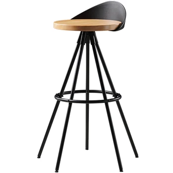 XK Bāra Krēsls Dzelzs Bēniņi Retro Rūpniecības Stila Modes Vienkāršu Augsts Krēsls