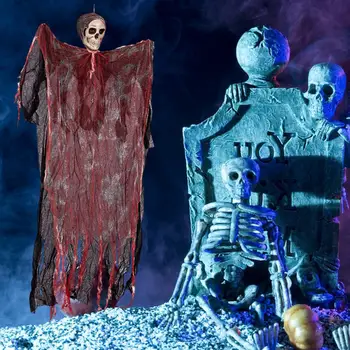 Āra Halloween Aksesuārus Halloween Ghost Rotājumi Spooky Karājas Spoku Apdare Reāli Āra Haunted House Halloween